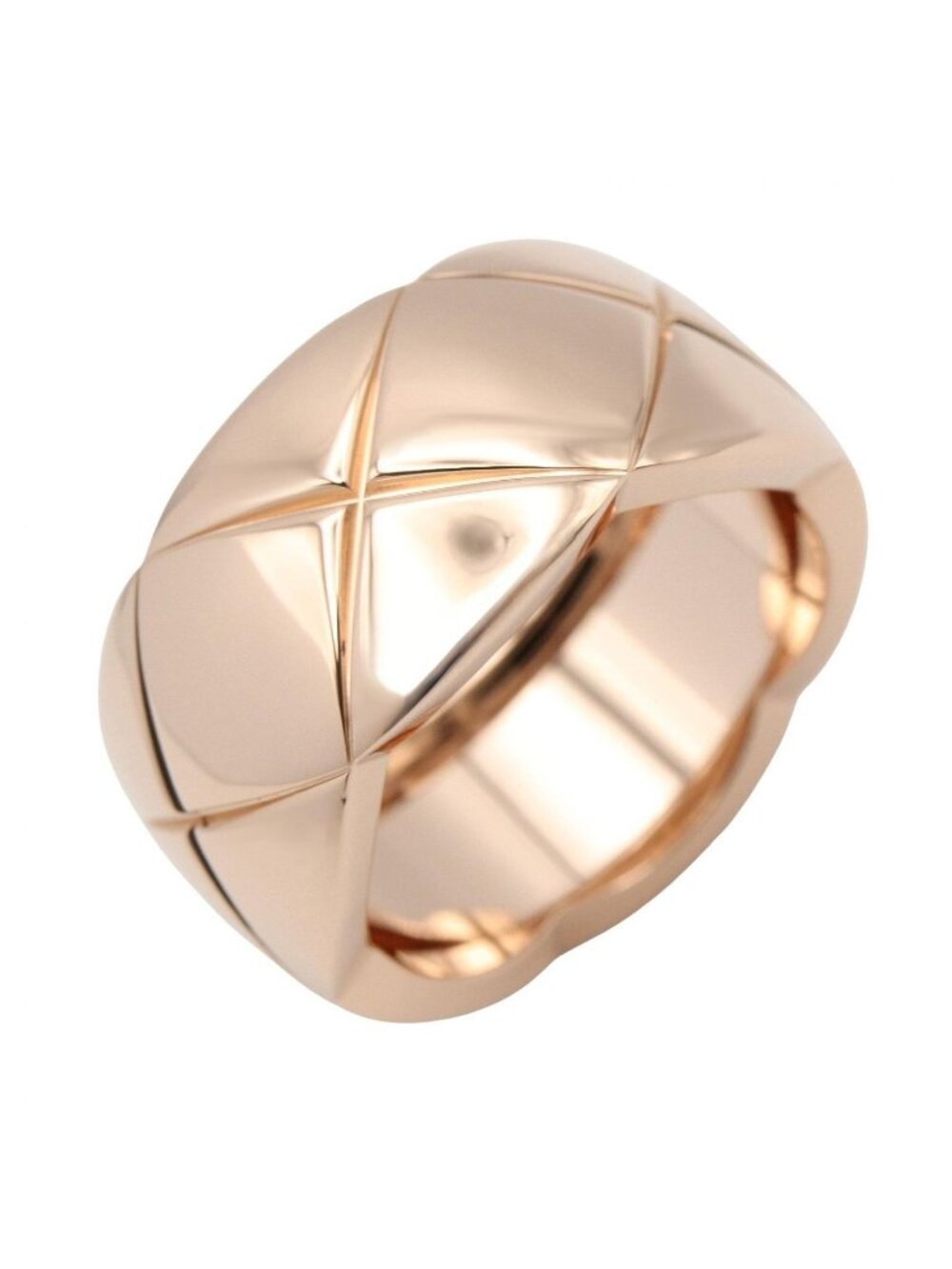 Chanel Ring Coco Crush Large 18k Pink Gold